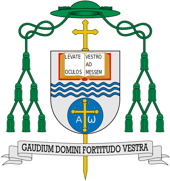 Matteo Maria Zuppi - Pope Siricius Coat Of Arms (720x768), Png Download