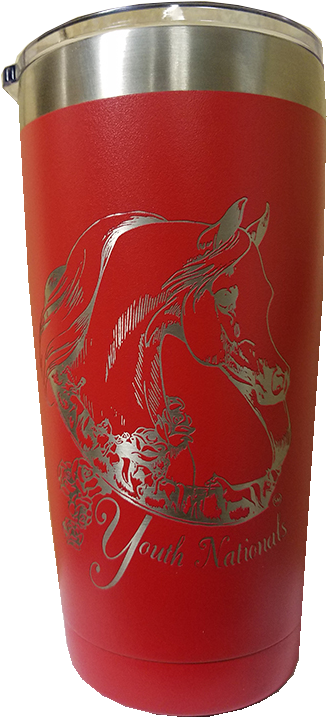 Youth Nationals Red Polar 20 Oz Tumbler - Caffeinated Drink (576x768), Png Download