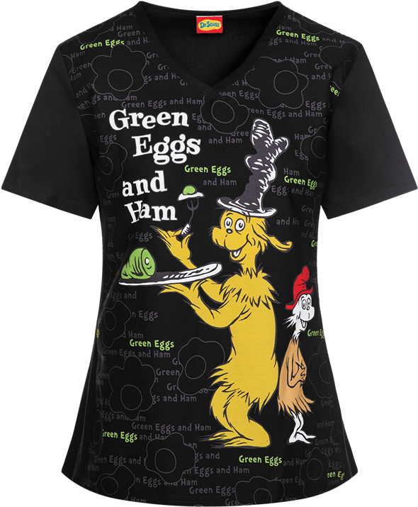 Ck670ses - Green Eggs And Ham Book (600x720), Png Download