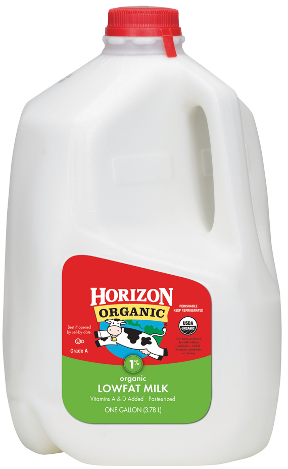 Milk Gallon Png - Horizon Organic Milk Gallon (1000x1000), Png Download
