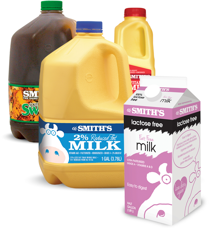 Serving Consumers For Over 100 Years, Smith's Is A - Lactose Free Milk Packaging (720x820), Png Download