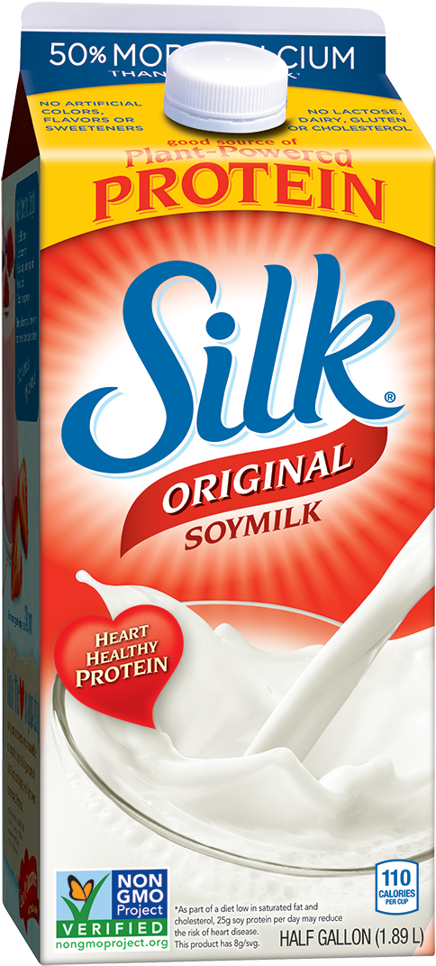 5 Vegan Milks You Have To Try - Soy Milk Wic (496x1130), Png Download