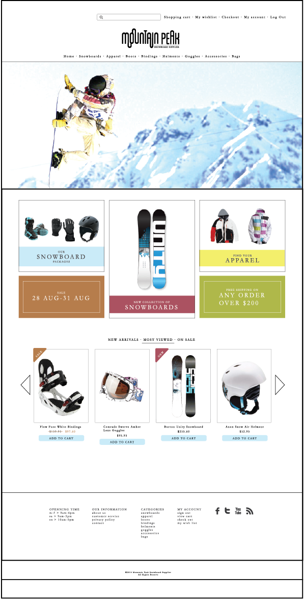 Fictional Company Web And New Media Design - Snowkiting (597x1174), Png Download