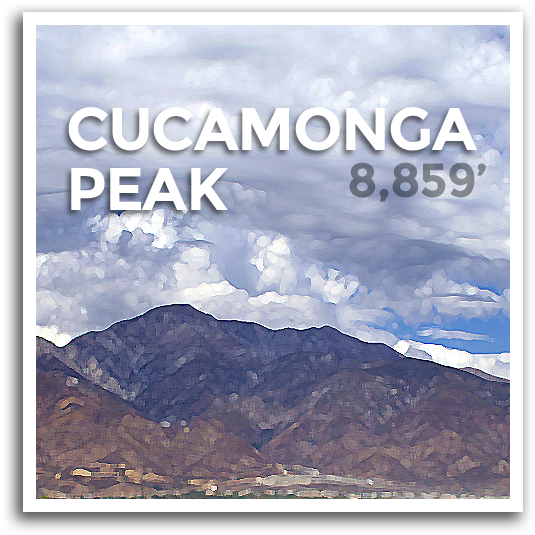Cucamonga Peak - Peak - Summit (600x600), Png Download