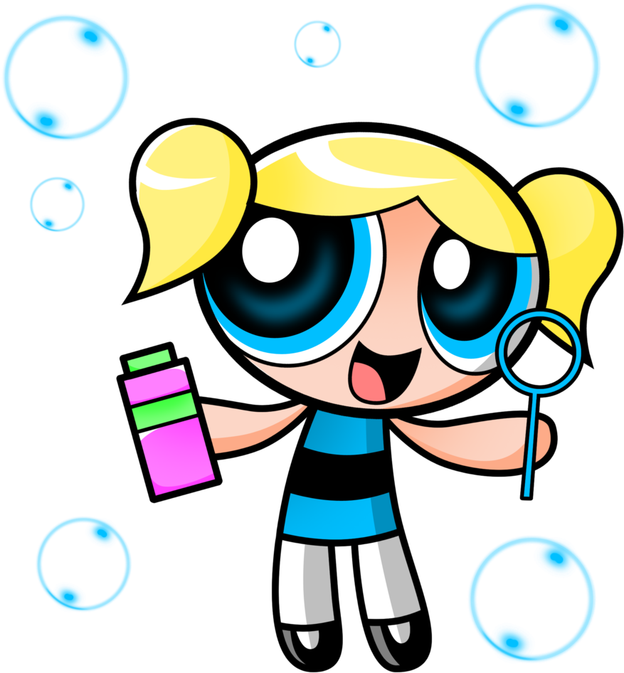 Rumenova53 Images Bubbles Hd Wallpaper And Background - Powerpuff Girls Bubbles Png (900x988), Png Download