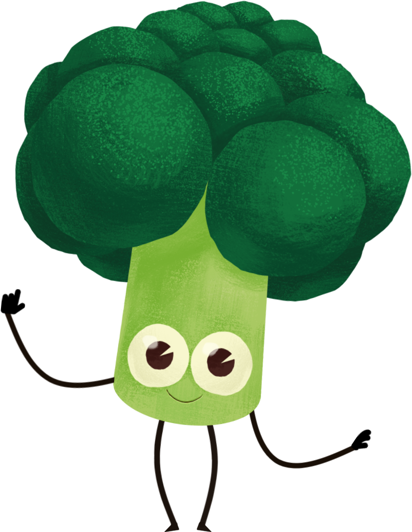 Brocolín - Brocoli Png Dibujo (1351x1422), Png Download