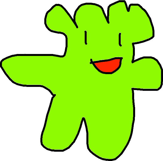 Brocoli Man - Drawing (666x656), Png Download