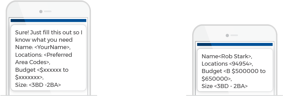 Allowing Buyers To Schedule And Reschedule By Text - Iphone (1035x324), Png Download
