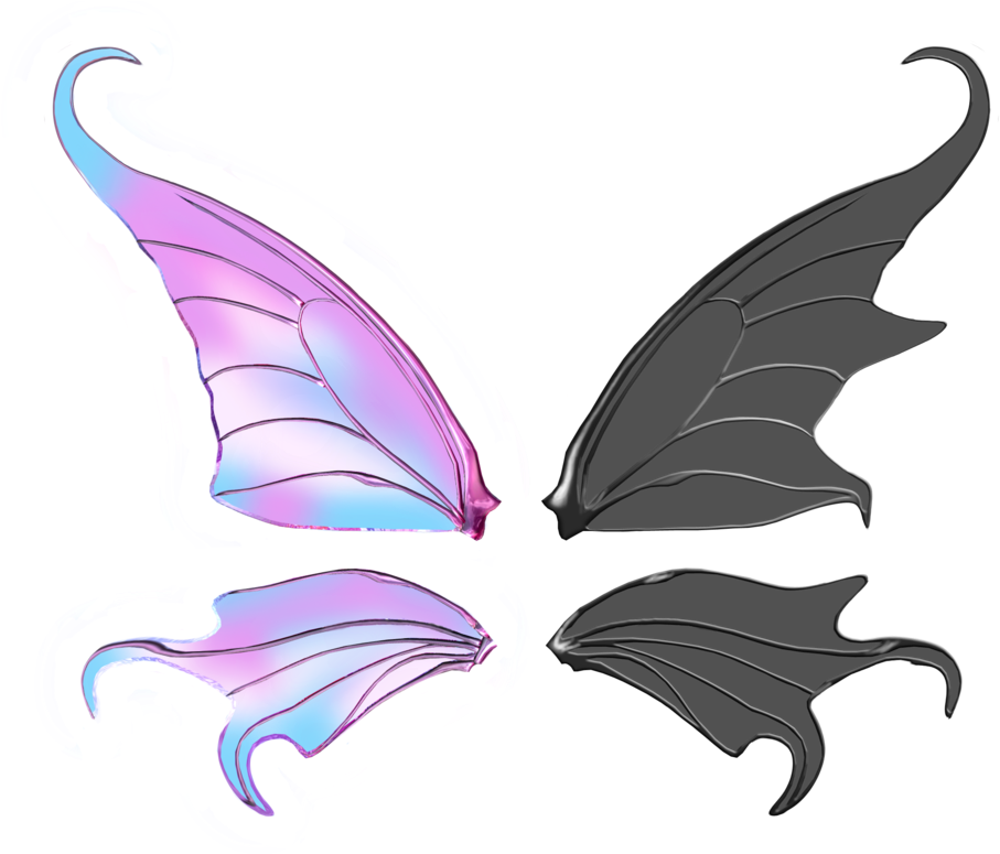 Transparent Tumblr Pictures - Wing Transparent (981x814), Png Download