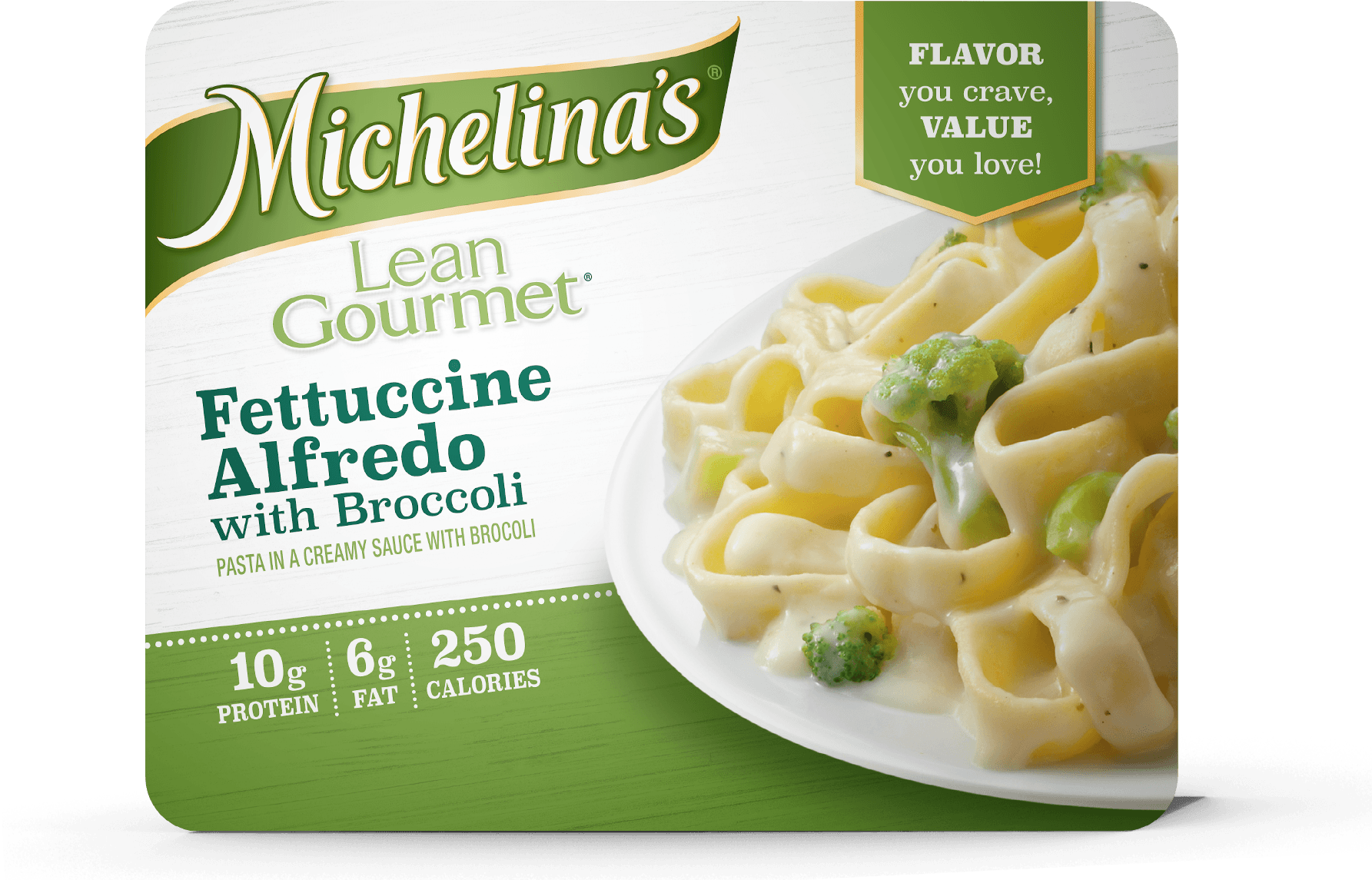 Lean Gourmet Fettuccine Alfredo With Broccoli - Fettuccine Alfredo (1785x1145), Png Download