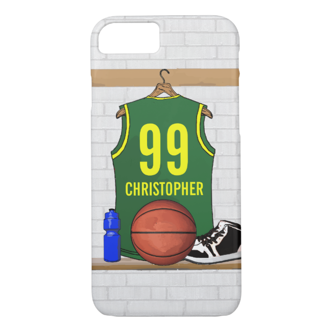 Personalized Basketball Jersey Green - Personalized Basketball Blanket (650x650), Png Download