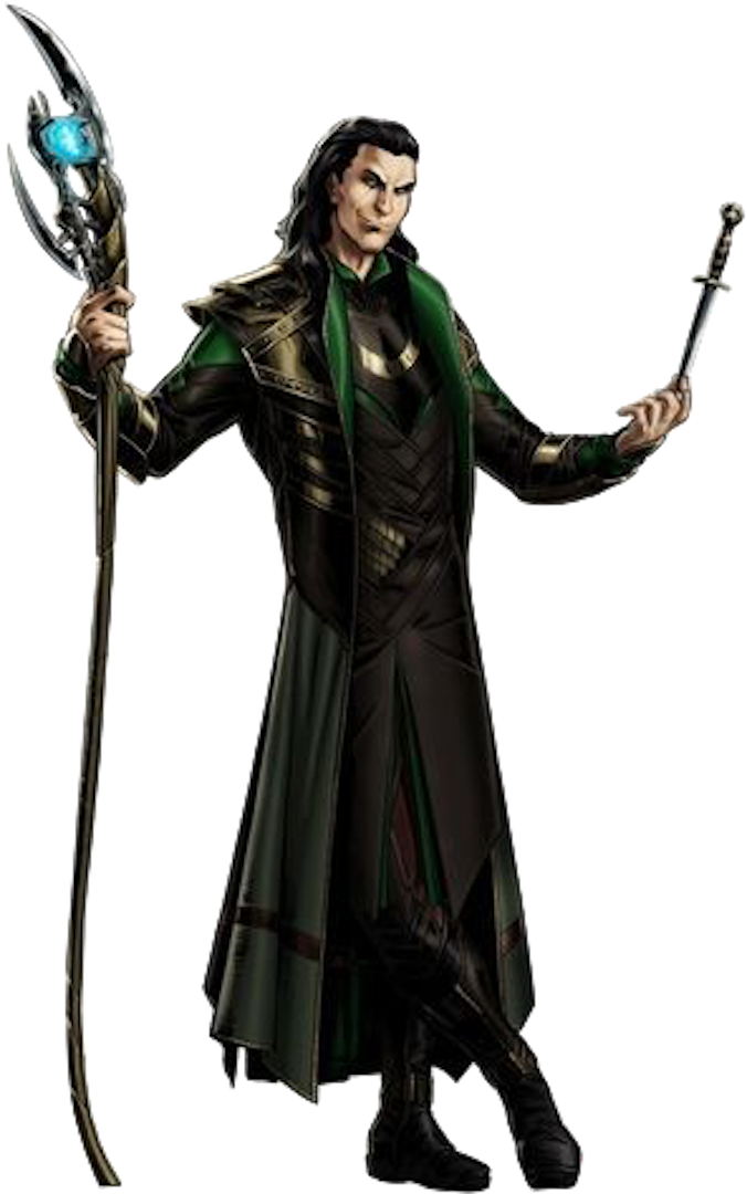 Loki Is A Marvel Comics Character, A Supervillain Turned (676x1080), Png Download