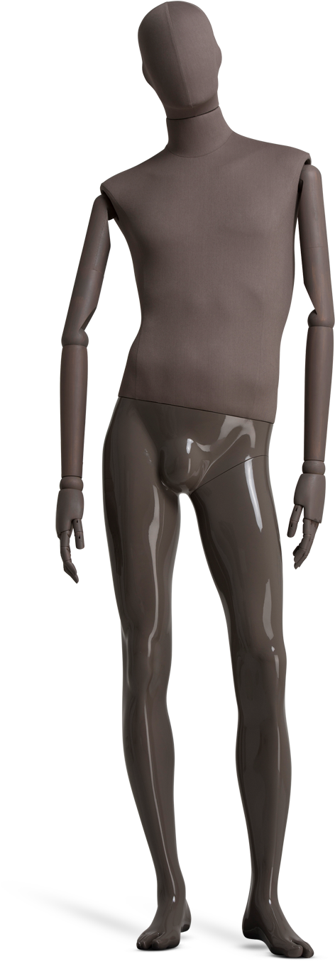 Mannequins Abstract Collection Fabric With Articulated - Barechested (1500x1500), Png Download