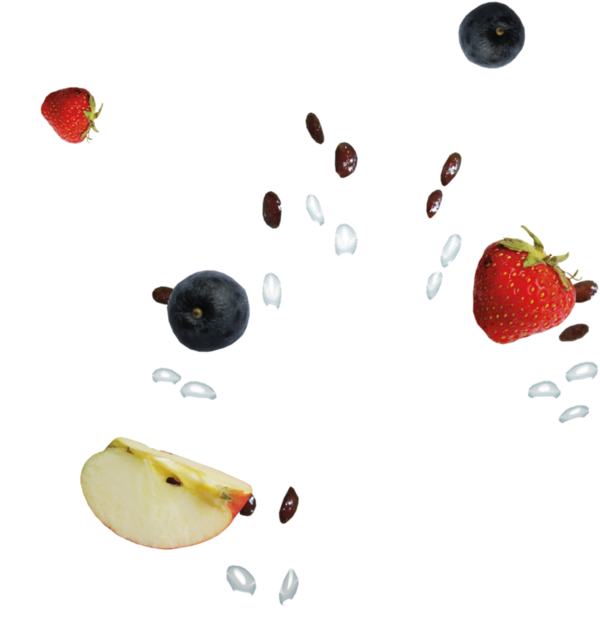 Fruits Splash - Strawberry (600x632), Png Download