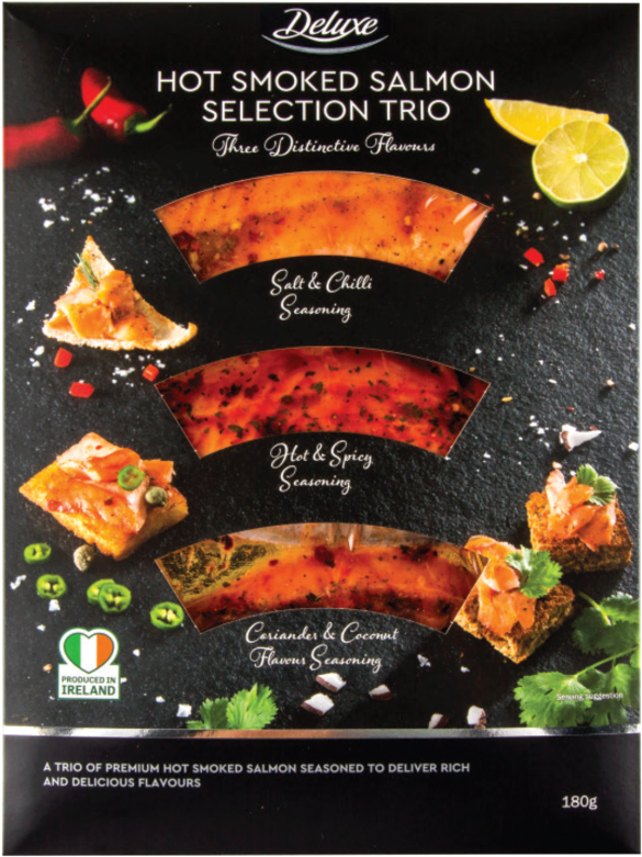 Deluxe Hot Smoked Salmon Trio - Brochette (1500x1125), Png Download