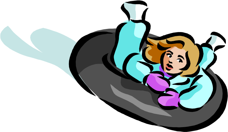 I'm That One Awkward Teenage Girl - Tubing Clipart (750x449), Png Download