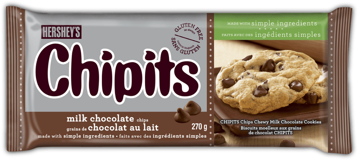 Hershey's Milk Chocolate Chips - Baking (1280x1280), Png Download