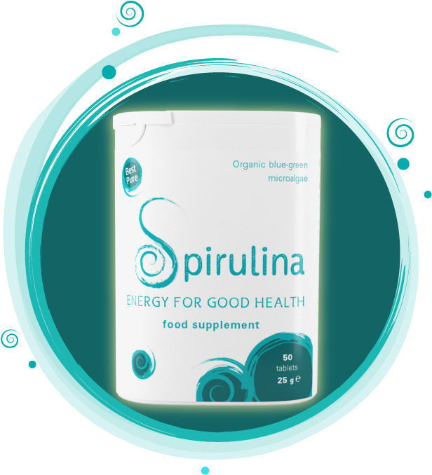 Spirulina - Circle (800x800), Png Download