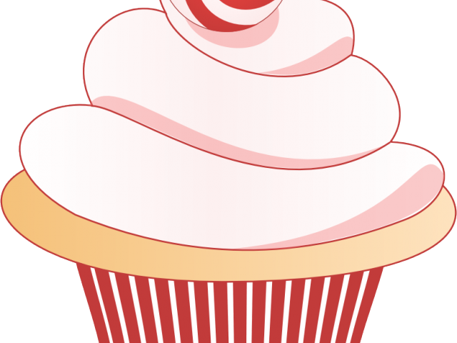 Vector Swirl Clipart Cupcake - Cupcake (640x480), Png Download