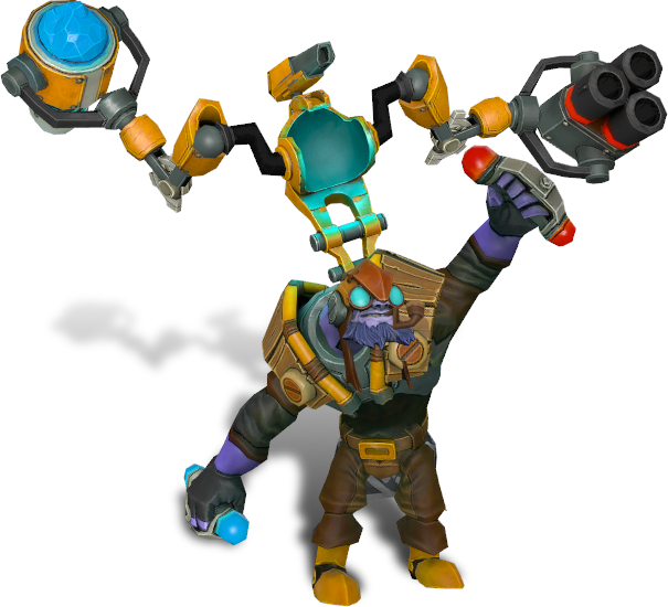 You Can Keep Your Magic, I've Got Laser Beams - Tinker Dota 2 Png (605x550), Png Download