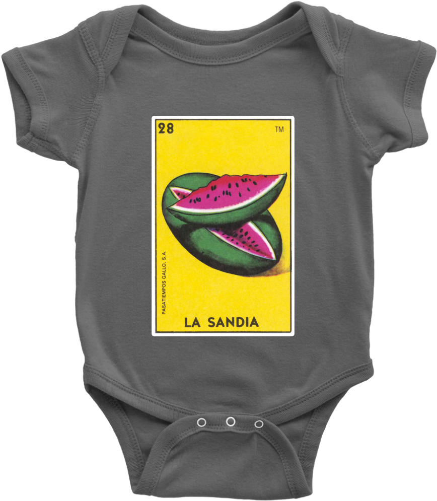 La Sandia Card Onesie - All I Remember Is Sucking Titties (1024x1024), Png Download
