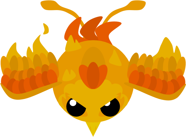 Artistichow - Black Phoenix Mope Io (960x540), Png Download