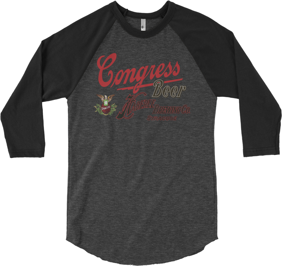 Vintage Congress Sign Design 3/4 Sleeve Raglan Shirt - Nasa Shirt I Need My Space Youth Raglan (1000x1000), Png Download
