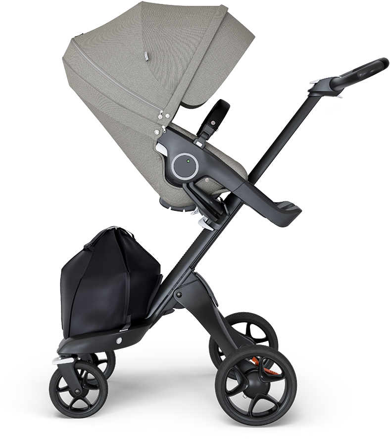 Height Adjustable To Bring Your Baby Closer To You - Stokke Xplory V6 (938x978), Png Download