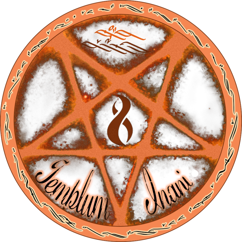 Pentagramwithtext3 - Circle (800x800), Png Download