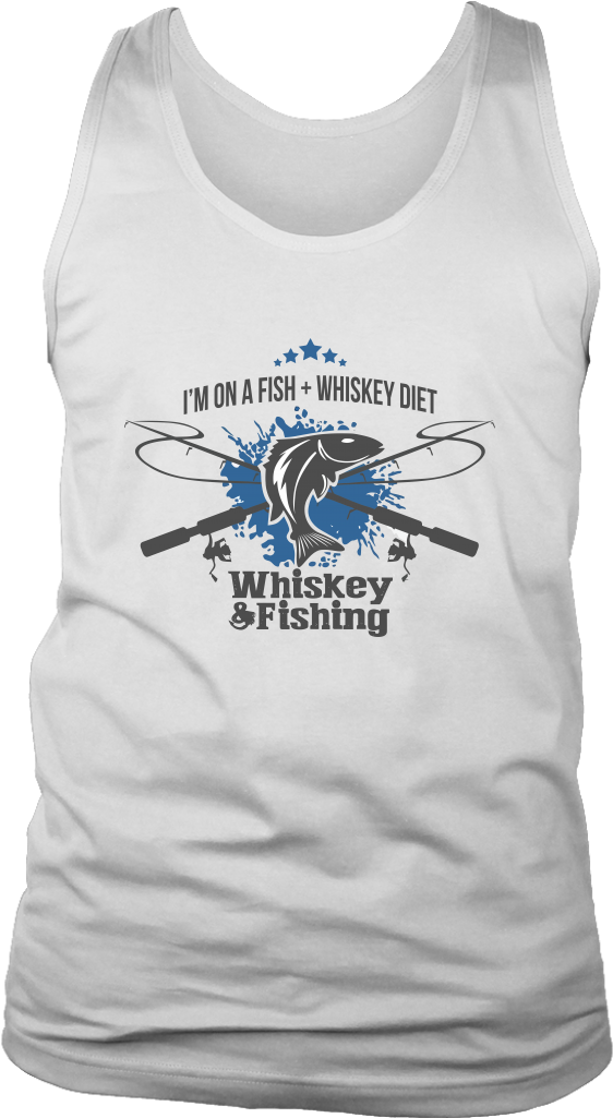 Whiskey Fish Tank - T-shirt (1024x1024), Png Download