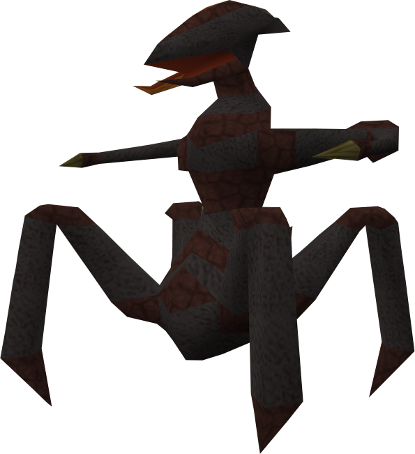 Abyssal Demon - Origami (595x651), Png Download