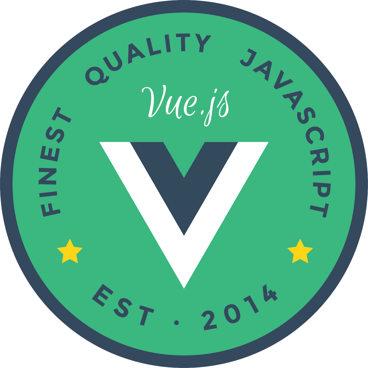 Vue - Js - Circle (1200x1200), Png Download