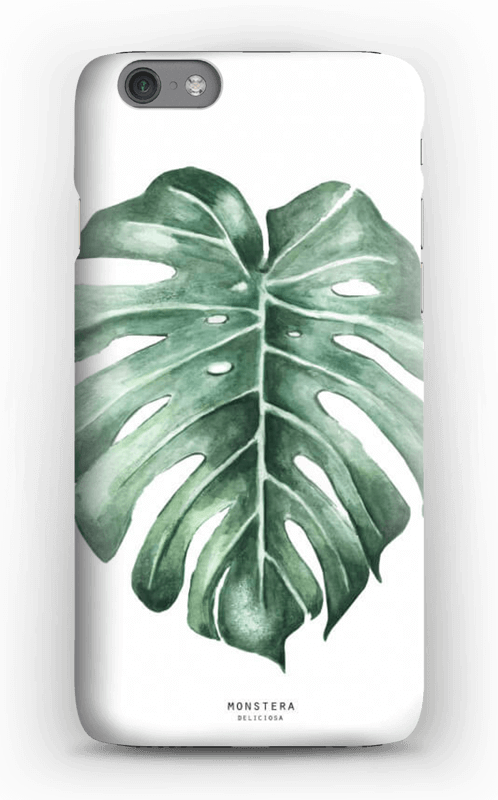 Monstera Deliciosa Case Iphone 6s - Kunstdruck Pflanzen (498x800), Png Download