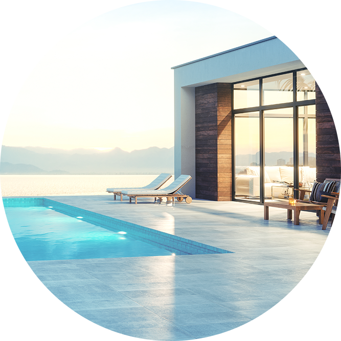 Weltico <strong>pool</strong> Equipment - Minimalist Modern Villa (667x667), Png Download