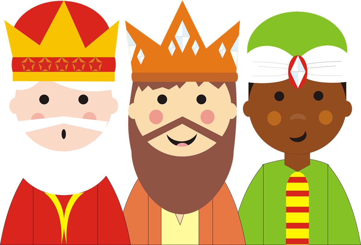 Dibujo Reyes Magos Png - Rosca De Reyes Clipart (1200x816), Png Download