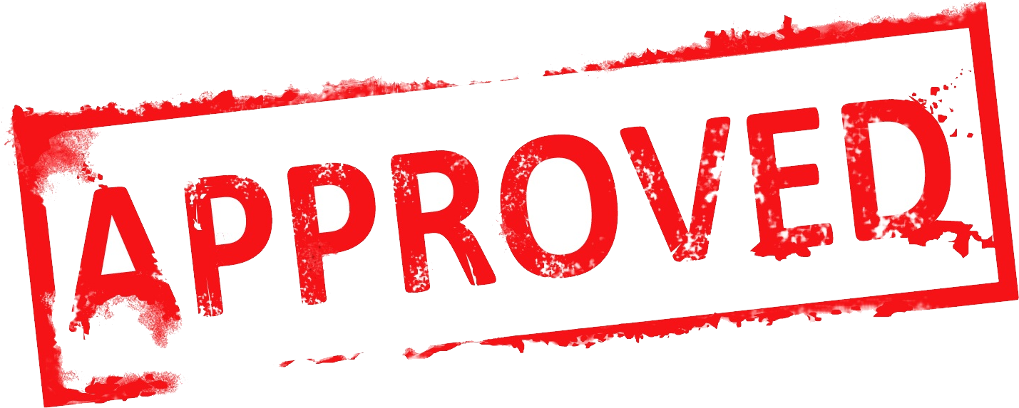 Approved Png - Approved Stamp Png Transparent (1429x573), Png Download