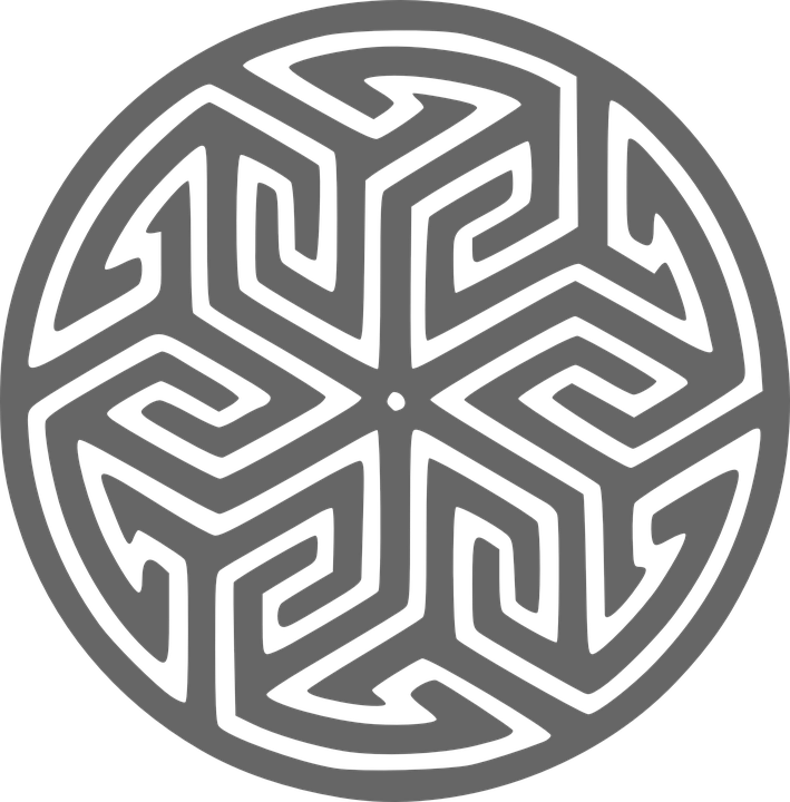 Arabic Style - Ancient Arabian Art (709x720), Png Download