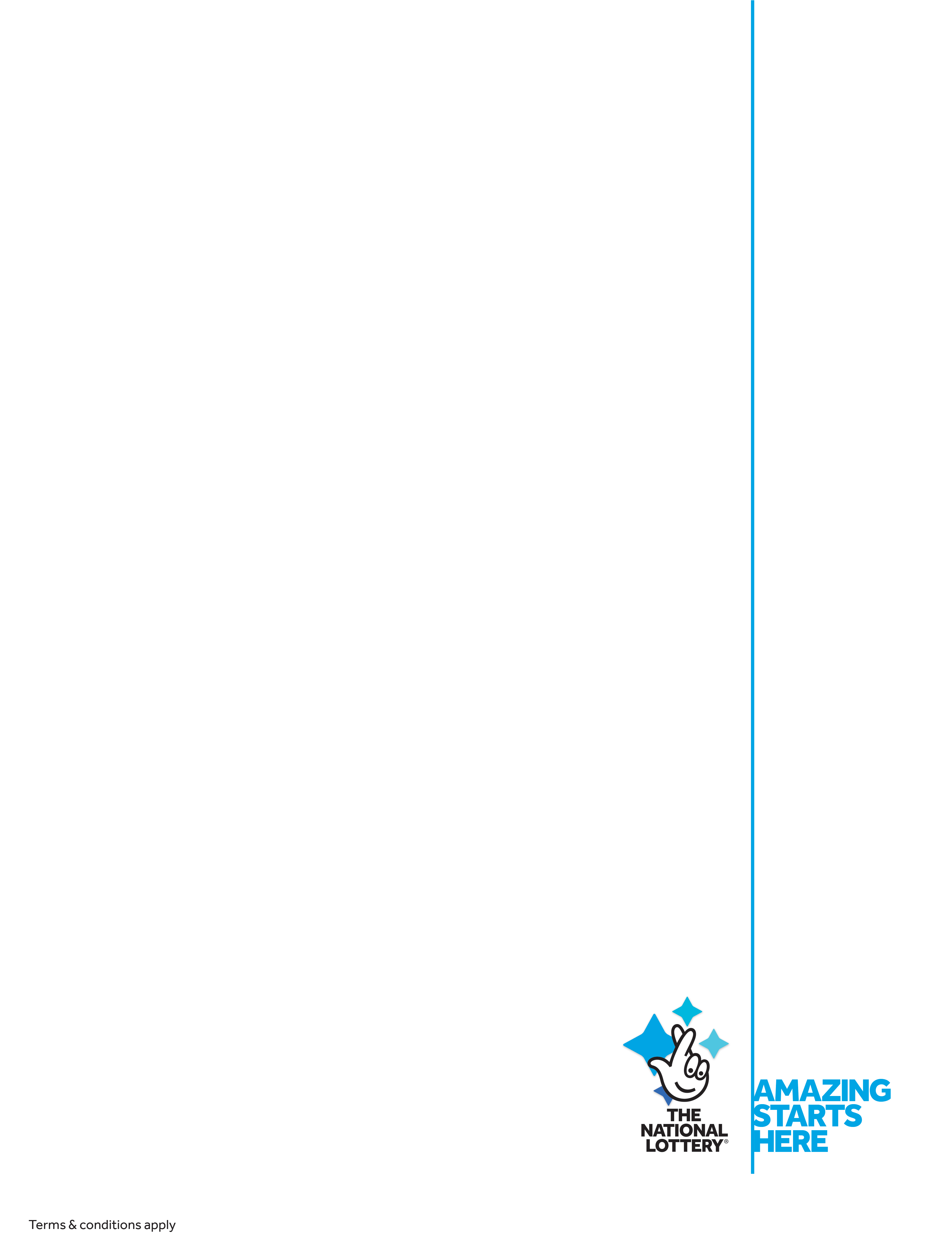 Free Entry Empty Whitetext - National Lottery (3508x4961), Png Download
