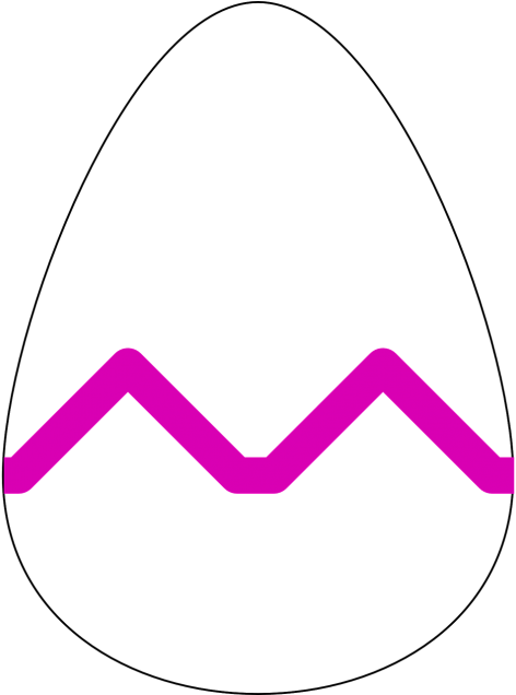 Contorno De Un Huevo (500x635), Png Download