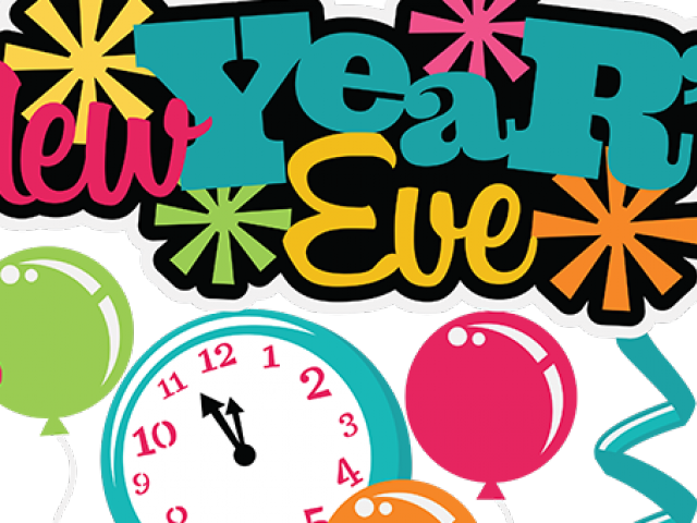 New Year Clipart Eve - New Year Eve 2019 Clip Art (640x480), Png Download