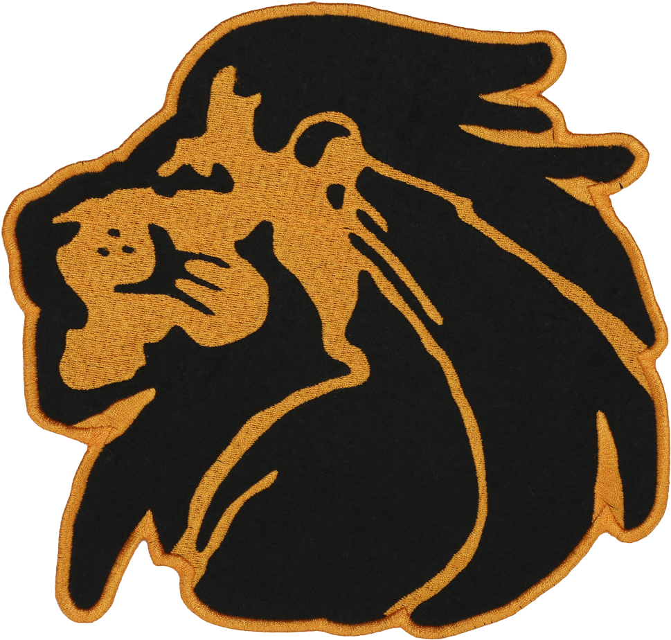 Pm447 Lion Head Side Patch Patch - Illustration (1001x1001), Png Download
