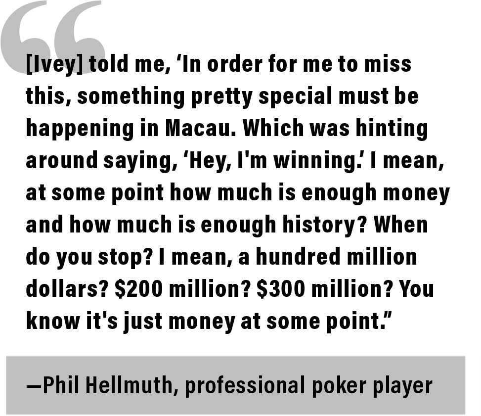 After Winning His 10th Wsop Bracelet In 2014, Ivey - H&r (1006x932), Png Download
