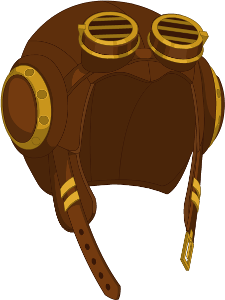 610 X 637 2 - Aviator Hat Png (610x637), Png Download