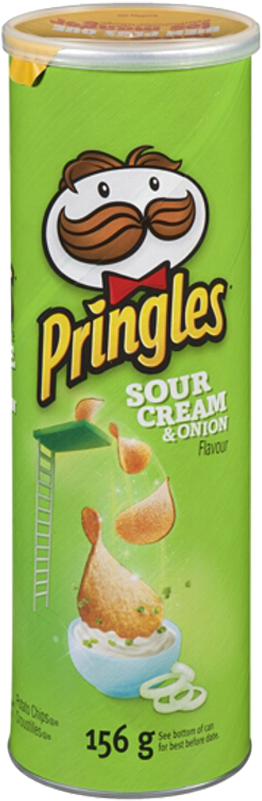 Pringles Crisps, Sour Cream & Onion - Pringles (850x850), Png Download