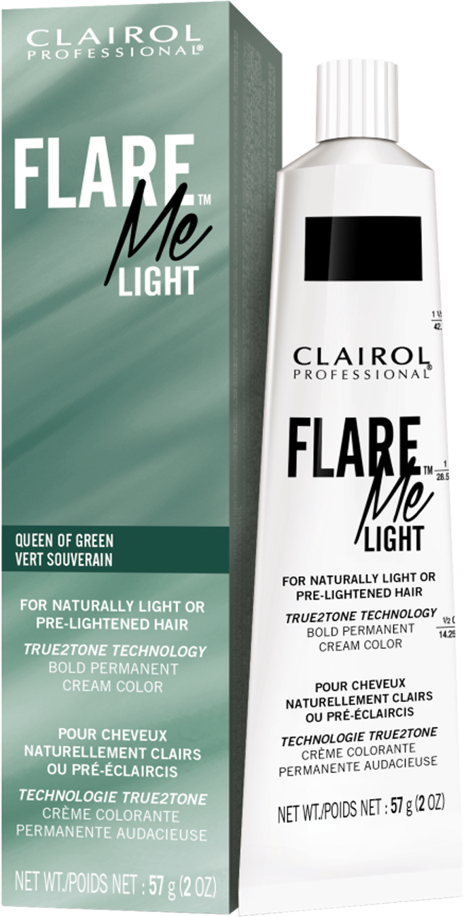 Clairol Professional Queen Of Green Permanent Cream - Hair Care (1500x1500), Png Download