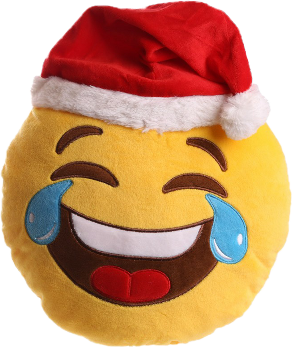 Emoji Navidad Risa Sticker By Pablo Calvo - Laughing Crying Emoji Insert (1024x1217), Png Download