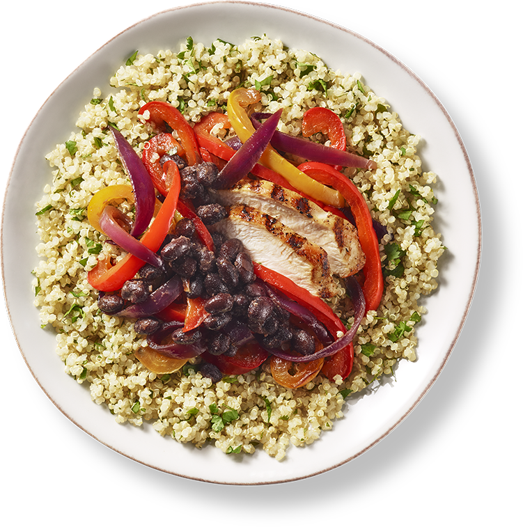 4 Quick And Nutritious Quinoa Recipes Perfect For Busy - Recipe Plate Png (751x757), Png Download
