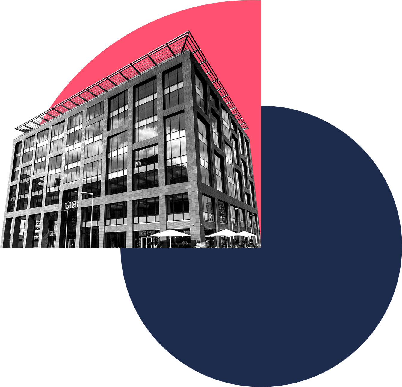 2015 - Commercial Building (1342x1293), Png Download