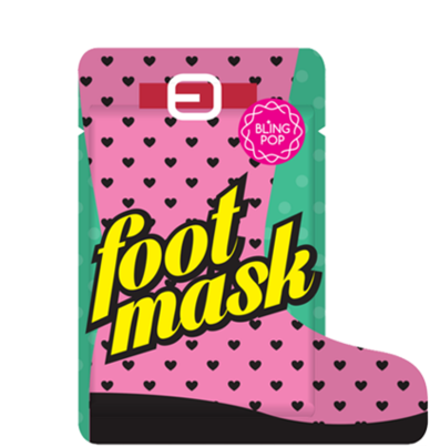 Foot Mask Cpnp Certified - Bling Pop Foot Mask (720x719), Png Download