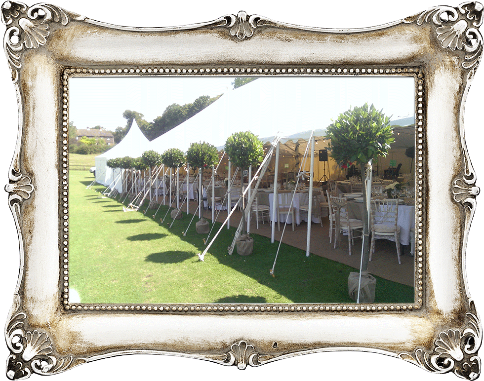 Tents N Events - 金屬 相框 (1000x800), Png Download